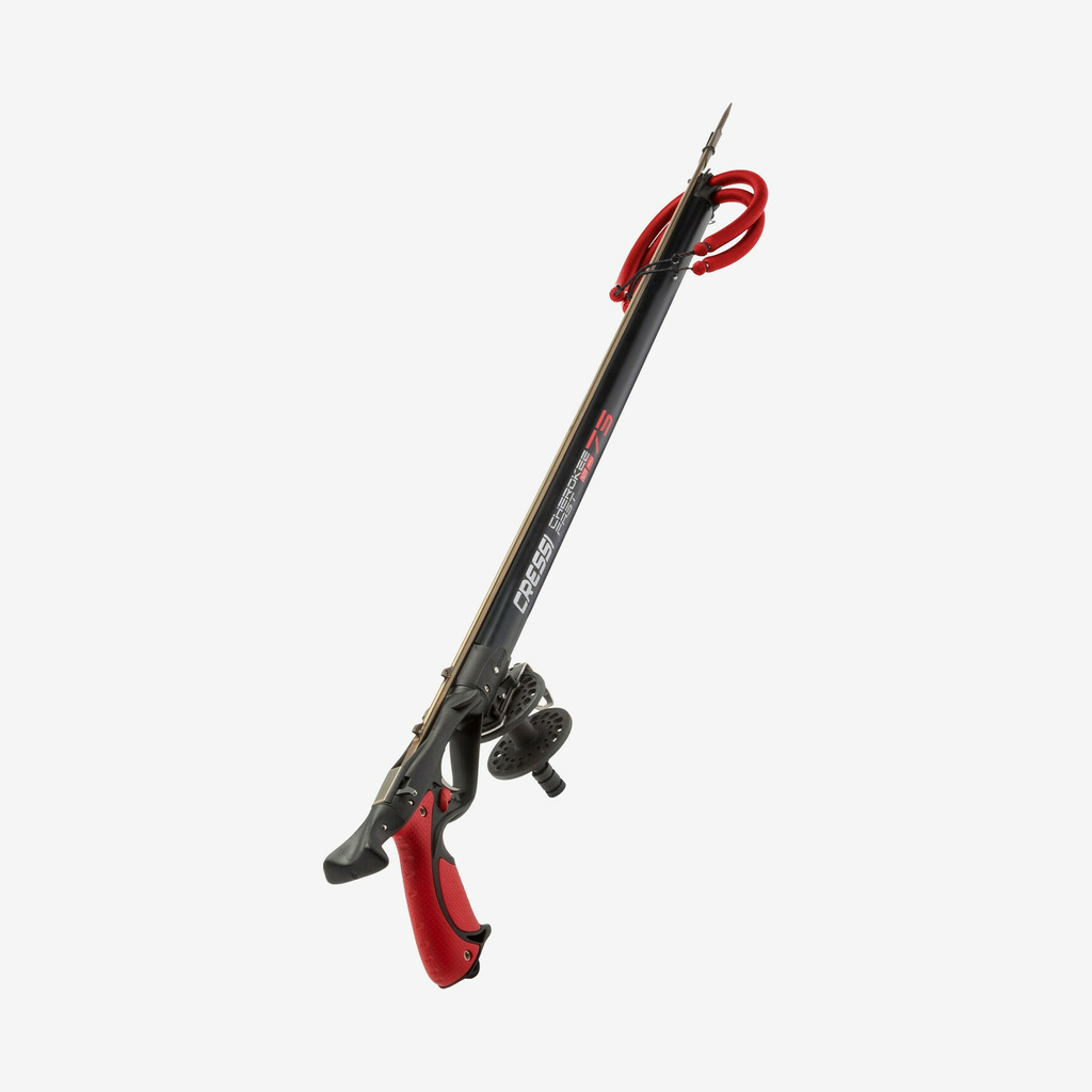 Cressi - Cherokee Fast harpun - 75cm (Sort/rød)