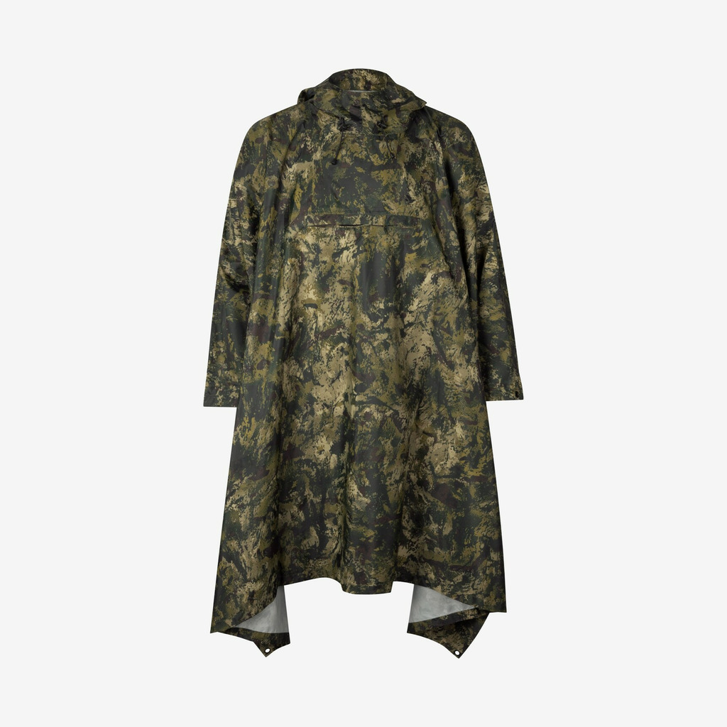 Seeland - Taxus Camo regnponcho (InVis green) billede