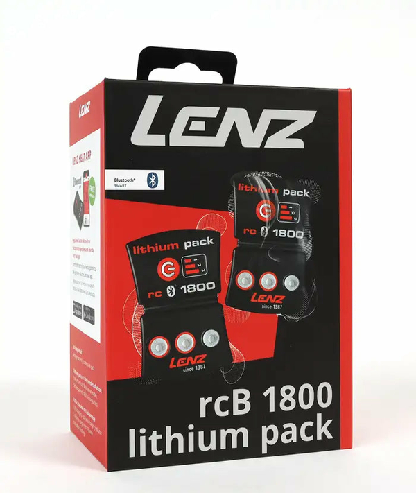 Lenz Lithium batteripakke m. bluetooth (rcB 1800)