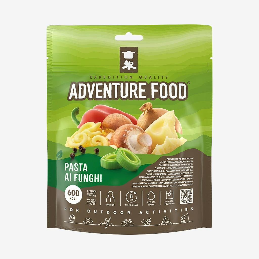 Adventure Food Pasta ai Funghi, frysetørret mad