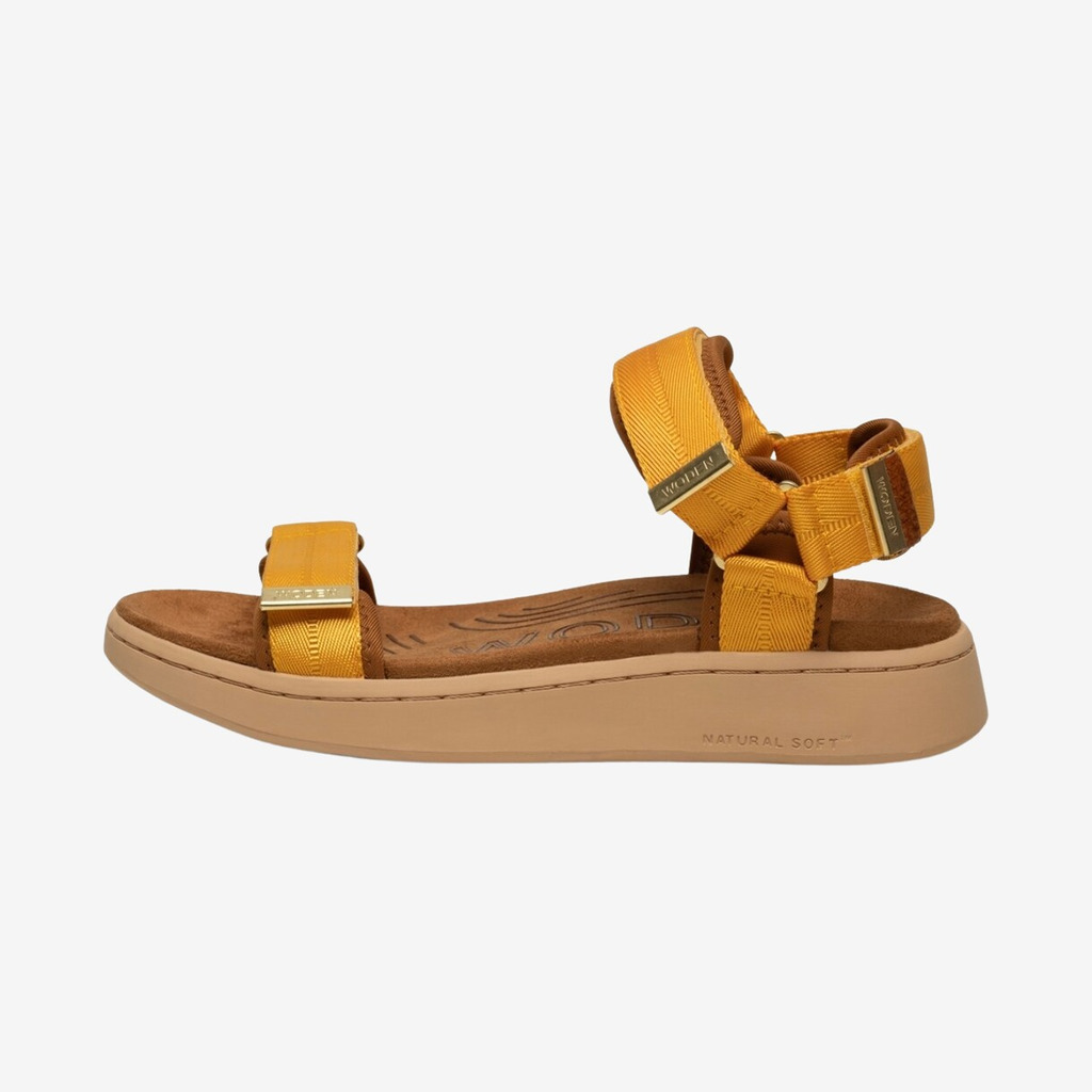 Woden - Line damesandal (Brun) - 41