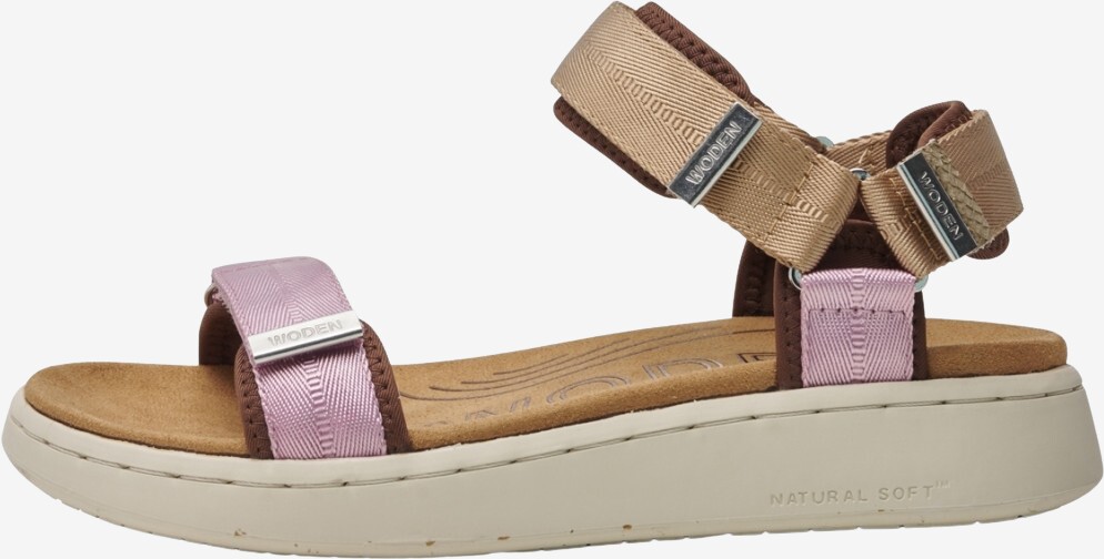 Se Smart sandal fra Woden i rosa farver - 37 hos Friluft.dk