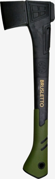 Se Brusletto Øks Kikut 36 Cm Black/green L - Økse hos Friluft.dk