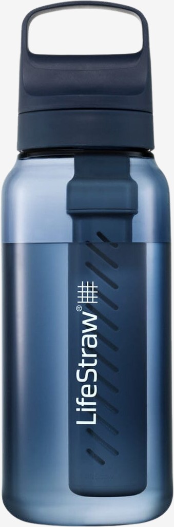 Se LifeStraw Go 2.0 Water Filter Bottle 1L - Aegean Sea - Str. .1L - Vandfilter hos Friluft.dk