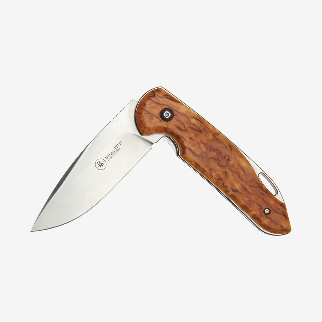 Brusletto Natten Foldekniv Steel One