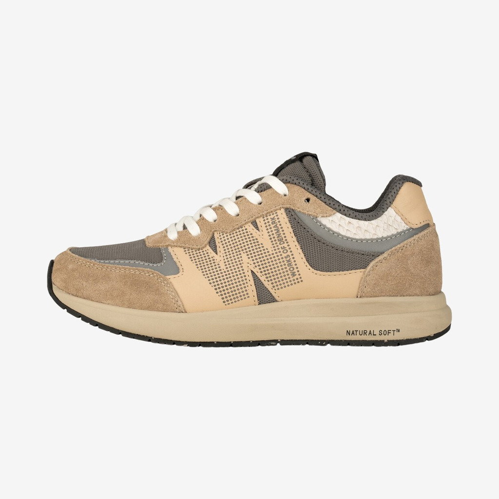 Woden - Rigmor Reflective sneaker (Beige) - 36