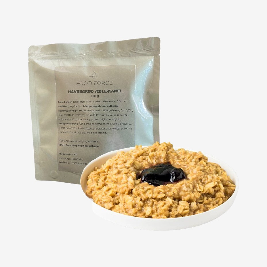 Food Force - Havregrød med æble-kanel