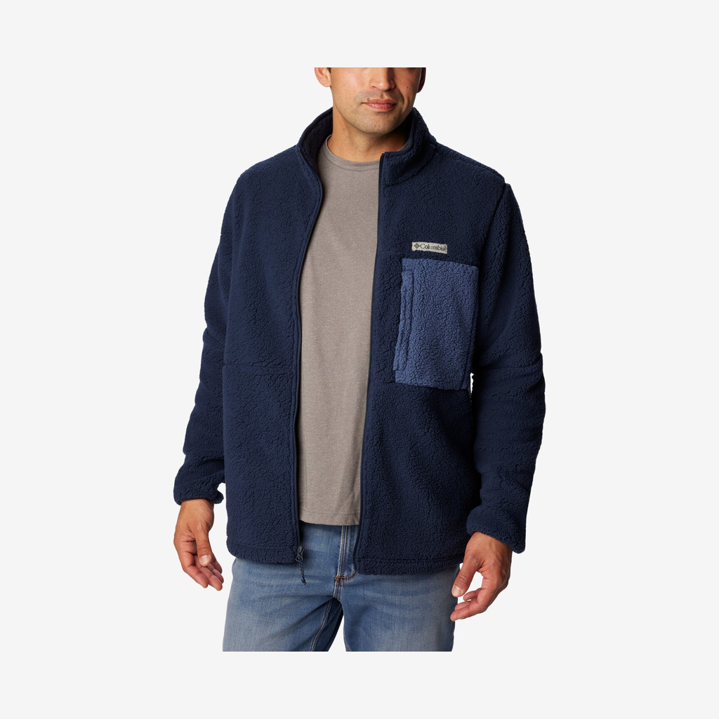 Columbia - Mountainside Heavyweight Fleece (Blå) - S