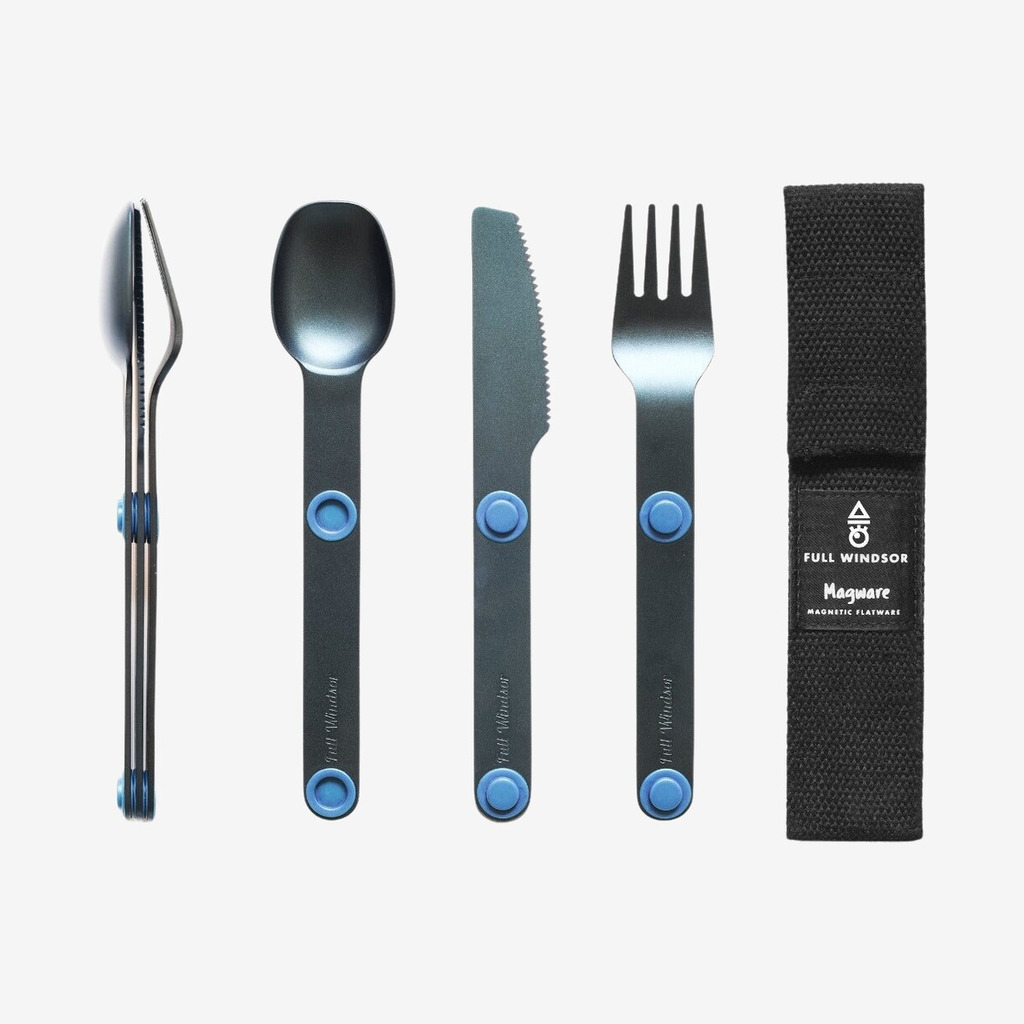 Full Windsor - Magware magnetisk bestiksæt (Blå)