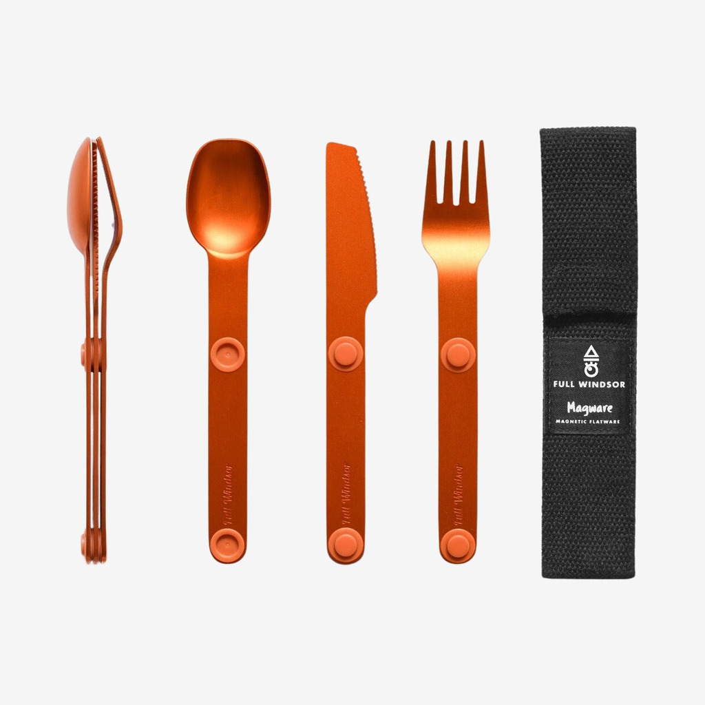 Full Windsor - Magware magnetisk bestiksæt (Orange)