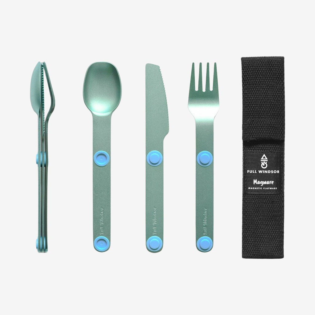 Full Windsor - Magware magnetisk bestiksæt (Turkis)