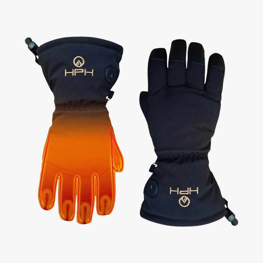 Happyhot - Hafjell vinterhandsker med varme (Sort) - L