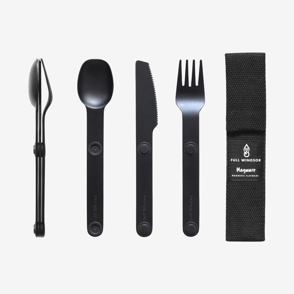 Full Windsor - Magware magnetisk bestiksæt (Sort)