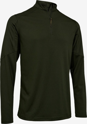 Climate half-zip langærmet T-shirt