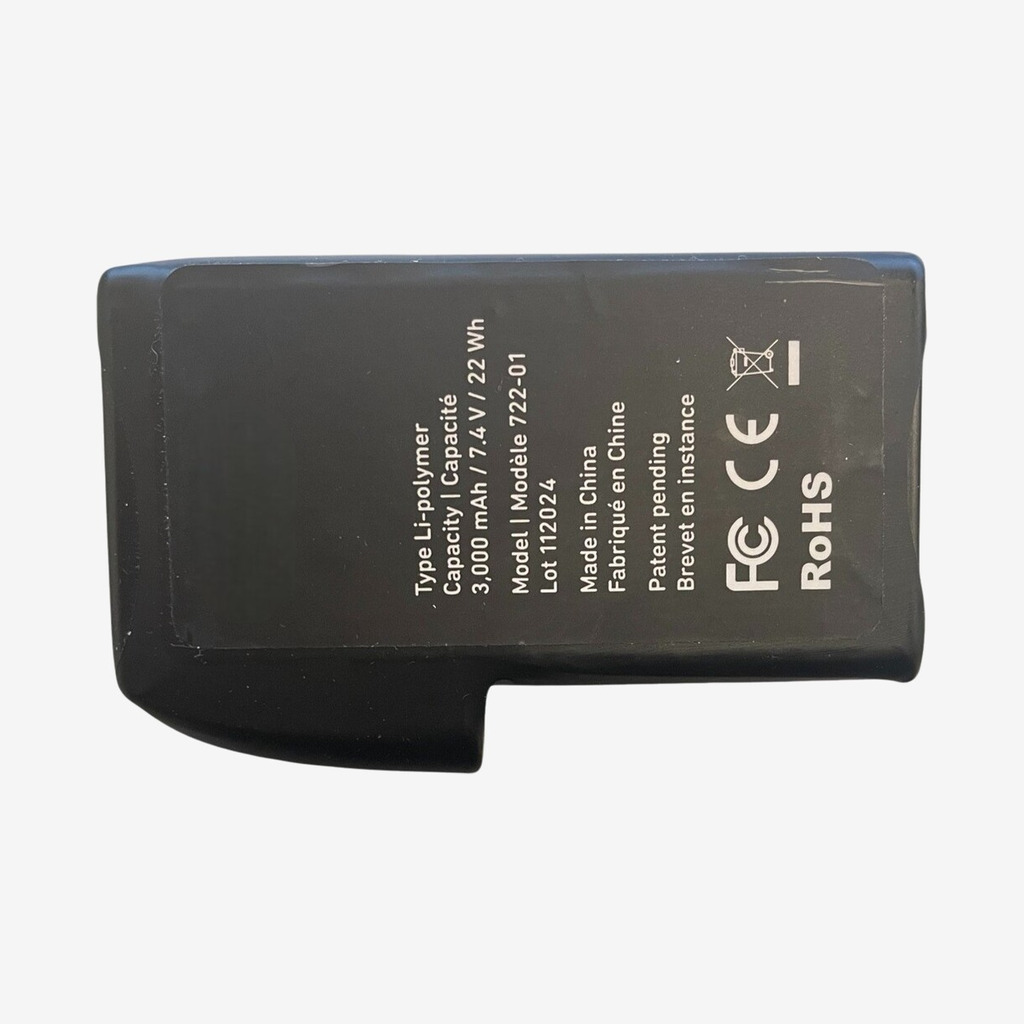 Heat - 1 stk. ekstra stort batteri til Heat sokker med varme