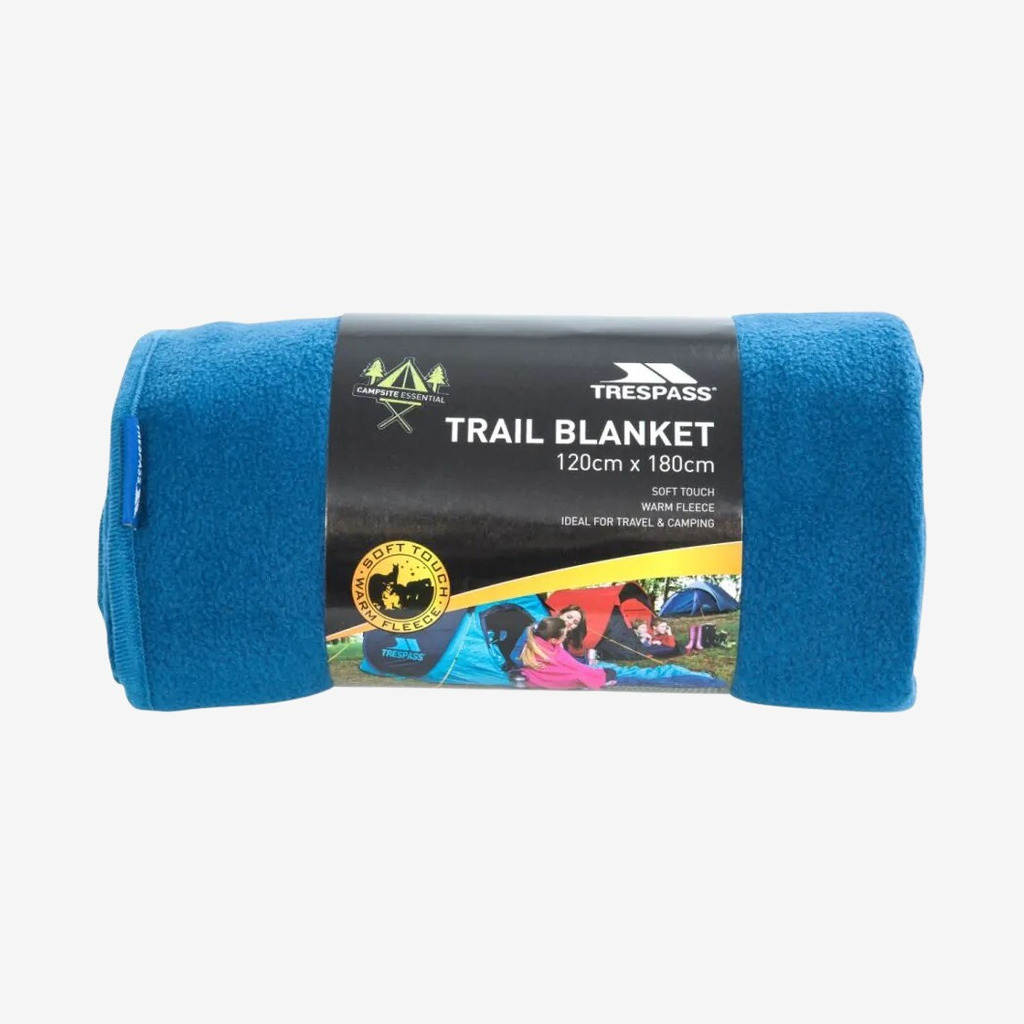 Trespass - Snuggles fleecetæppe (Blå)
