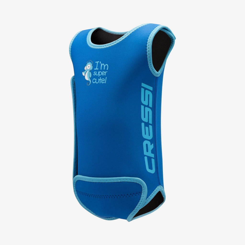 Cressi - Baby Warmer våddragt til børn (Blå) - 6/12 måneder