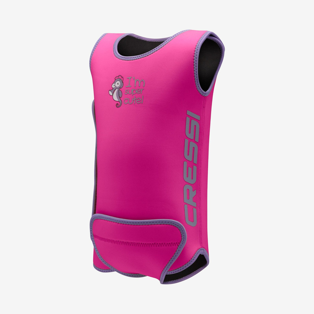 Cressi - Baby Warmer våddragt til børn (Pink) - 6/12 måneder