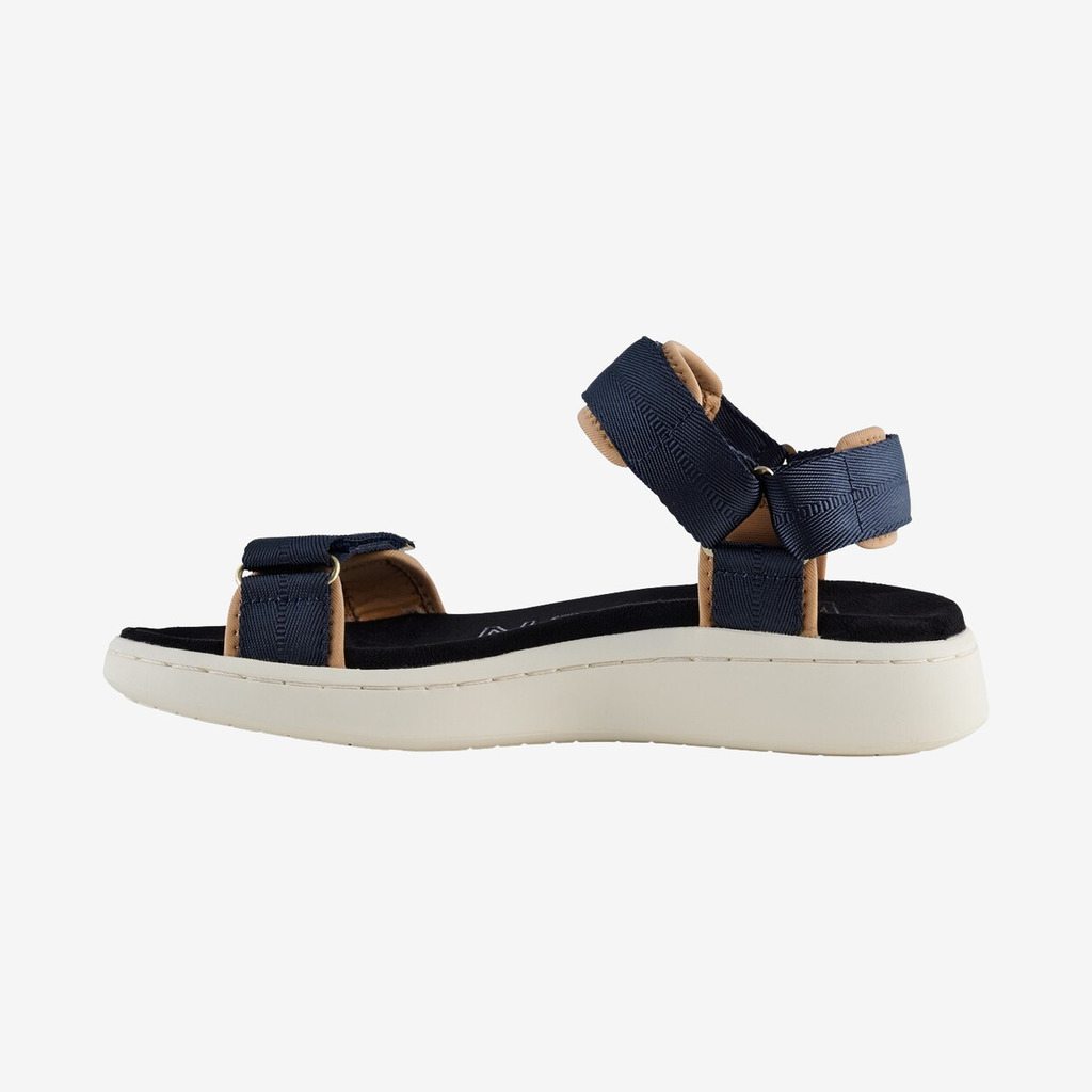 Woden - Line damesandal (Blå) - 36