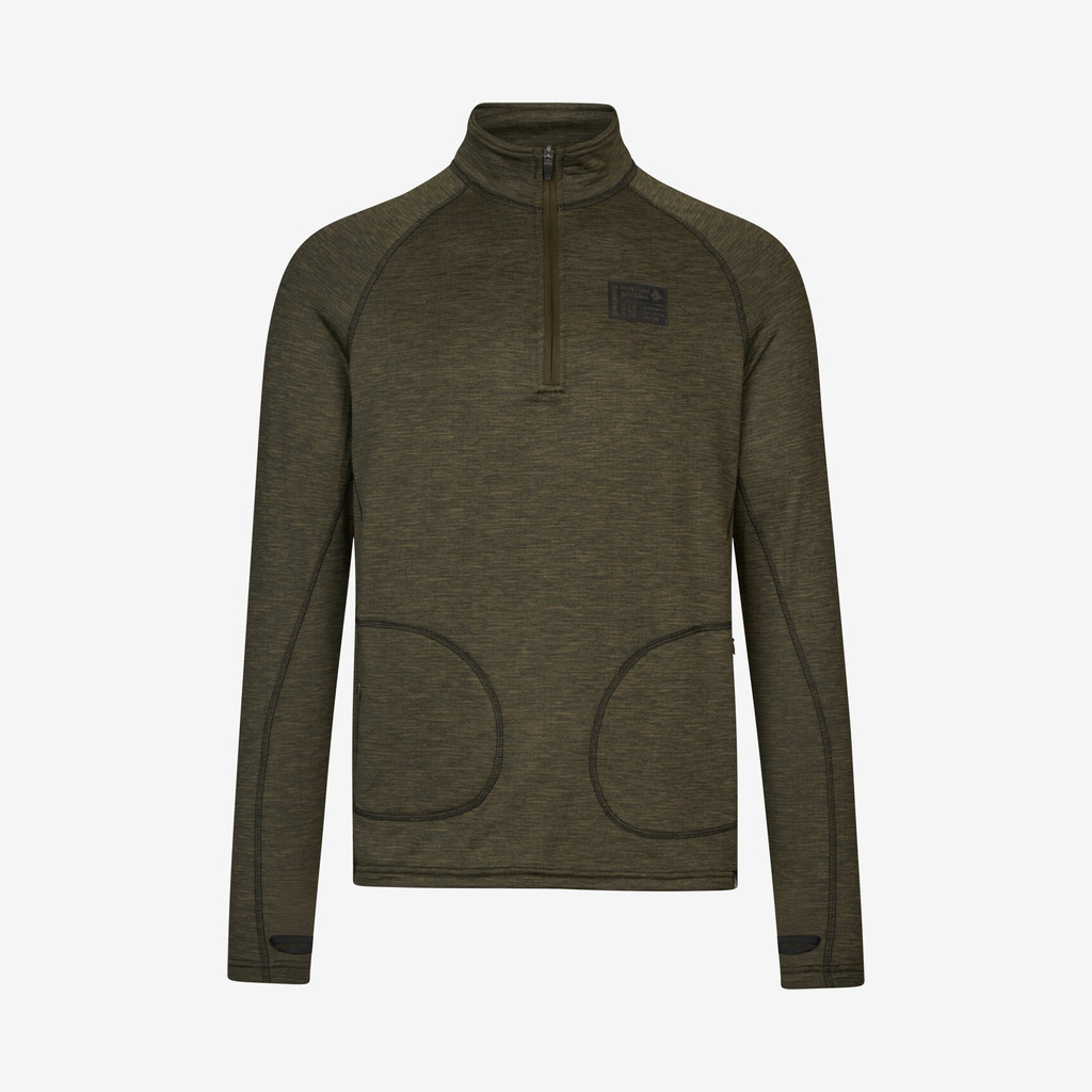 Seeland - Peak Half Zip (Grøn) - L billede