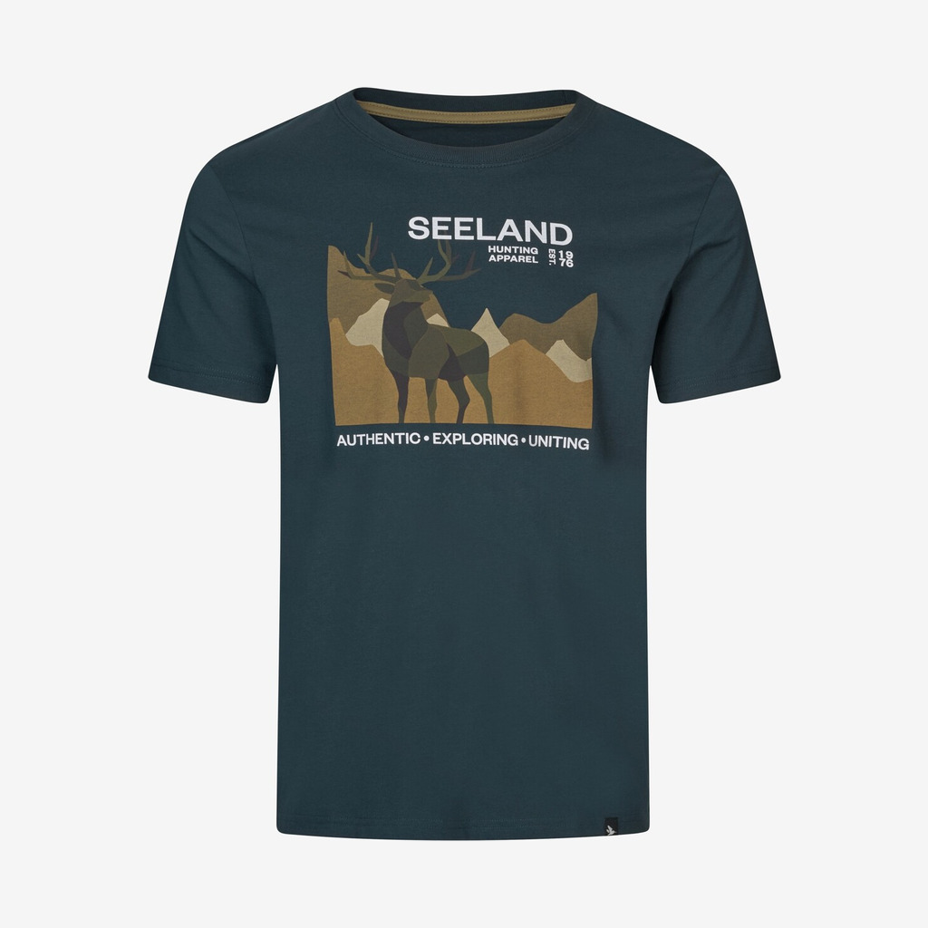 Seeland - Fragment T-Shirt (Blå) - S