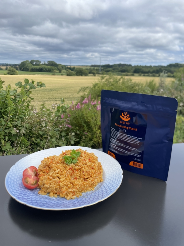 Nordic Bite, Ris med kylling thaistil, stemning