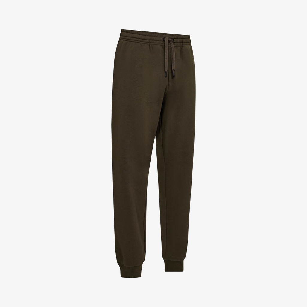 Deerhunter Mens Logo Sweat Trousers, Fallen Leaf
