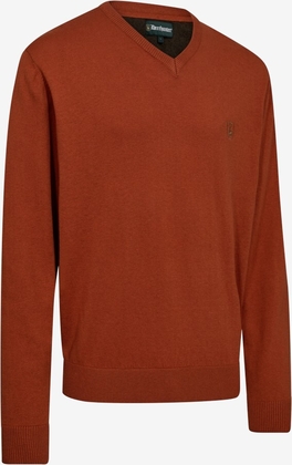 Harrington striktrøje (V-neck)