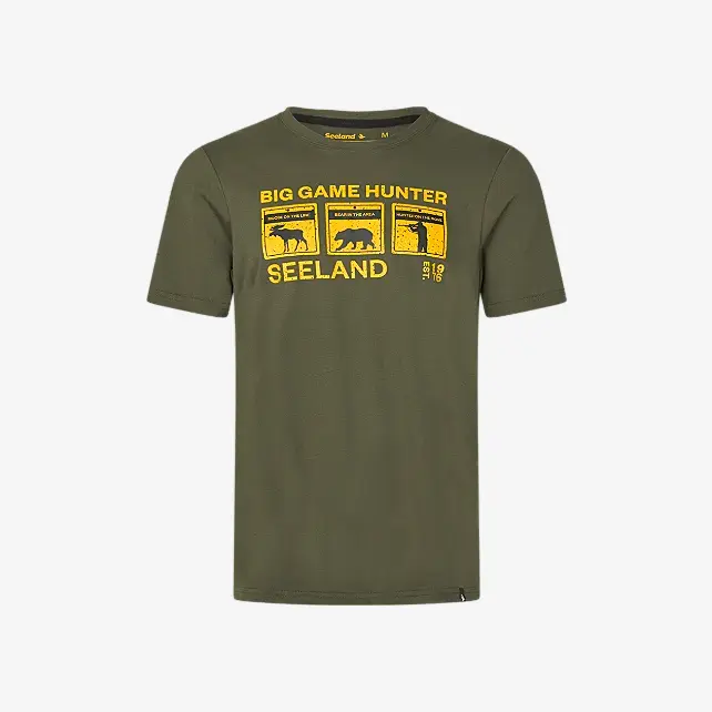 Seeland - Caution T-Shirt (Grape Leaf) - 3XL billede