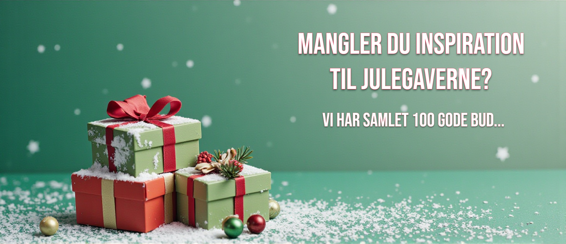 Julegaver webshop