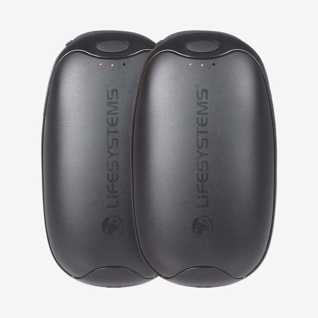 LifeSystems Rechargeable Dual Palm Handwarmers, USB, Genopladelig Håndvarmere