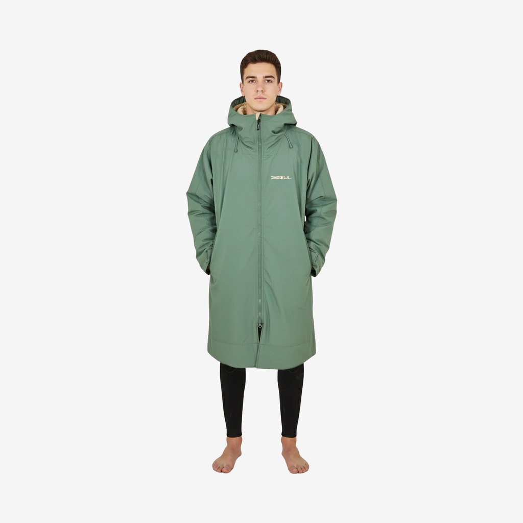 Gul - Revorobe vinterbadekåbe (Grøn) - M/L