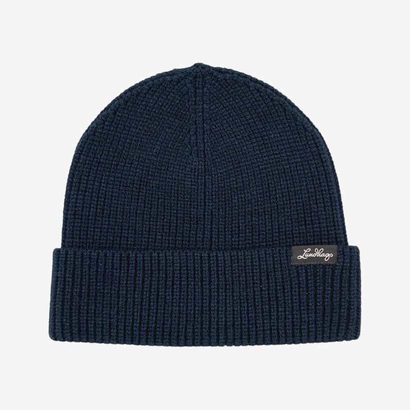 Lundhags - Core Ribbed Beanie (Deep Blue)