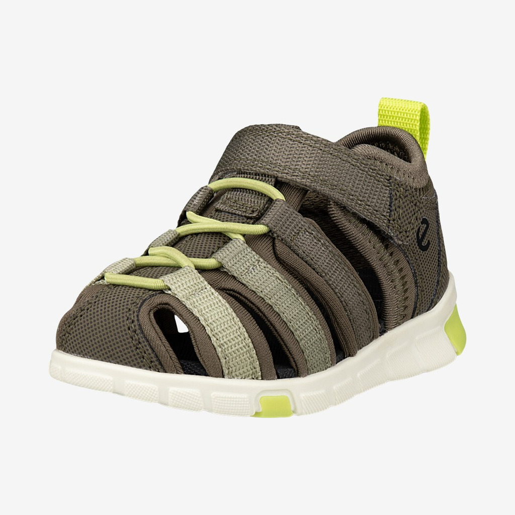 ECCO - Mini Stride Fisherman Tex børnesandal (Grøn) - 22 billede