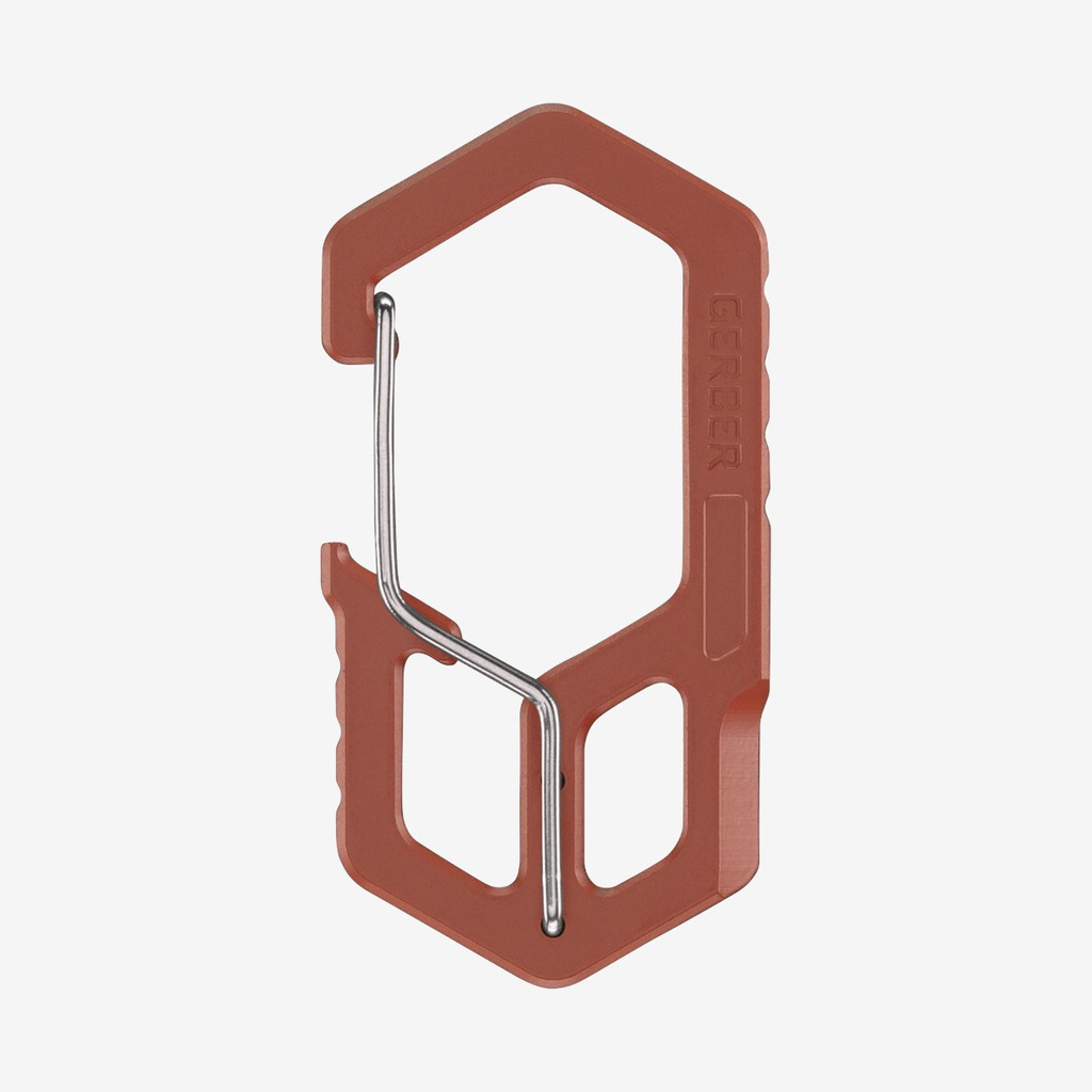 Gerber Carabiner,e,card,burnt Orange - Karabinhage