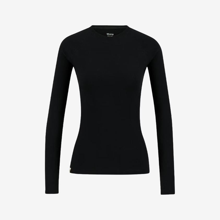 Ulvang - Hero Crew women's baselayer (Sort) - L