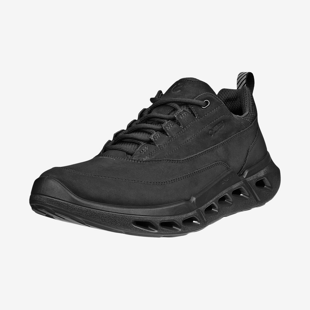 ECCO - Biom 720 Men's Low Gore-Tex lædersko (Sort) - 39
