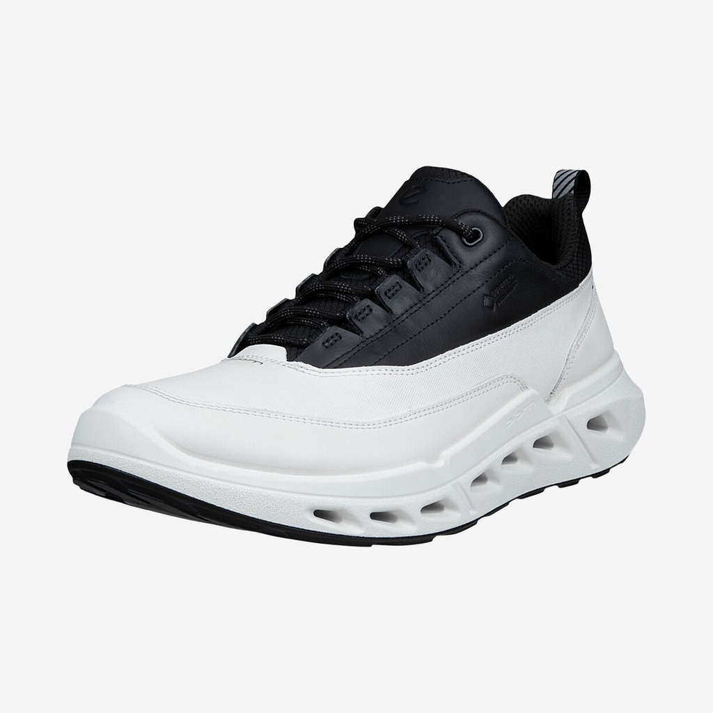 ECCO - Biom 720 Men's Low Gore-Tex lædersko (Hvid) - 39