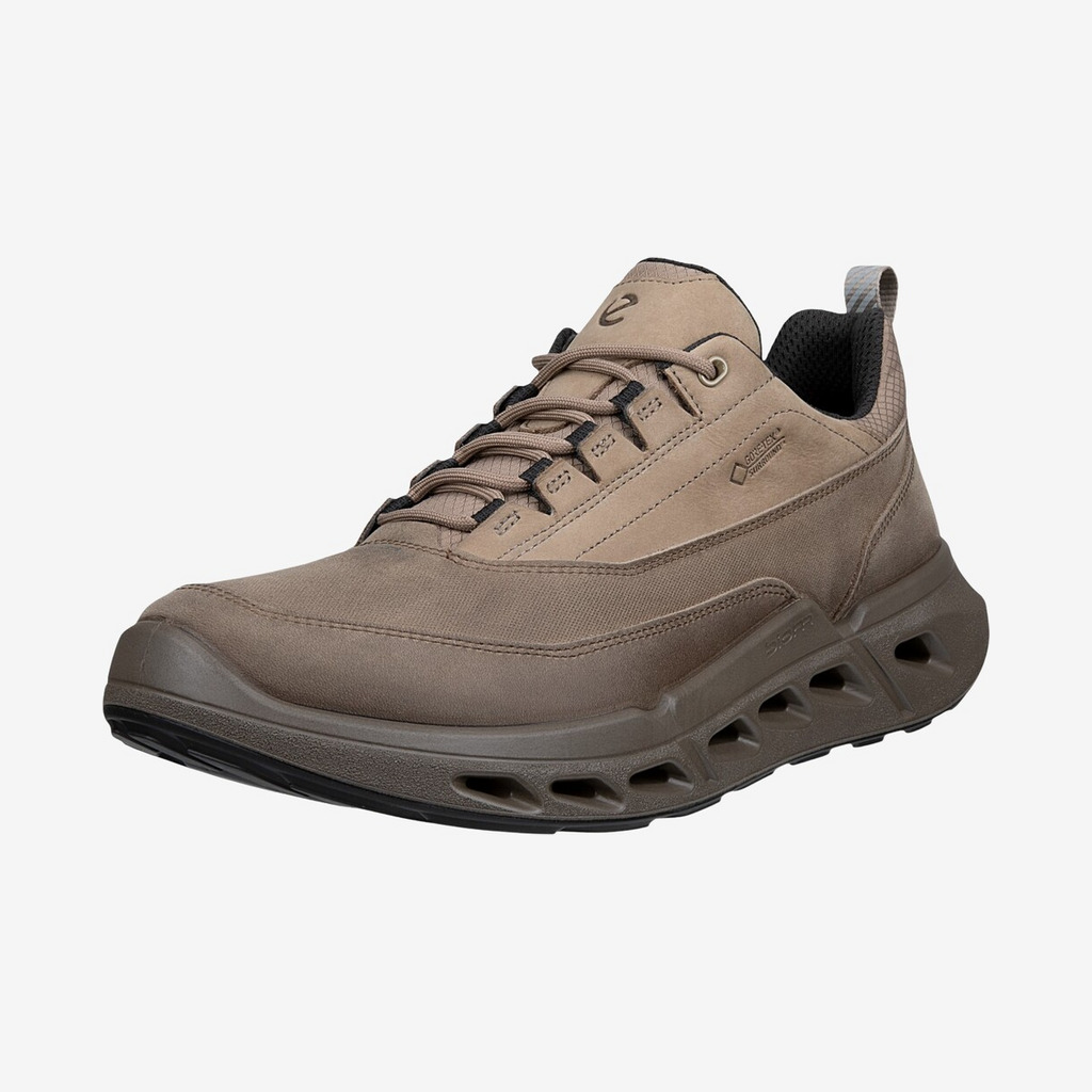 ECCO - Biom 720 Men's Low Gore-Tex lædersko (Brun) - 41