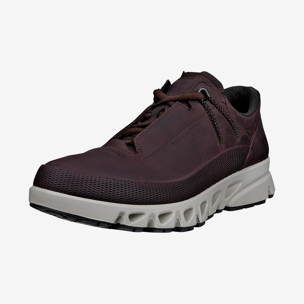 ECCO - Multi-Vent lædersneaker (Lilla) - 39
