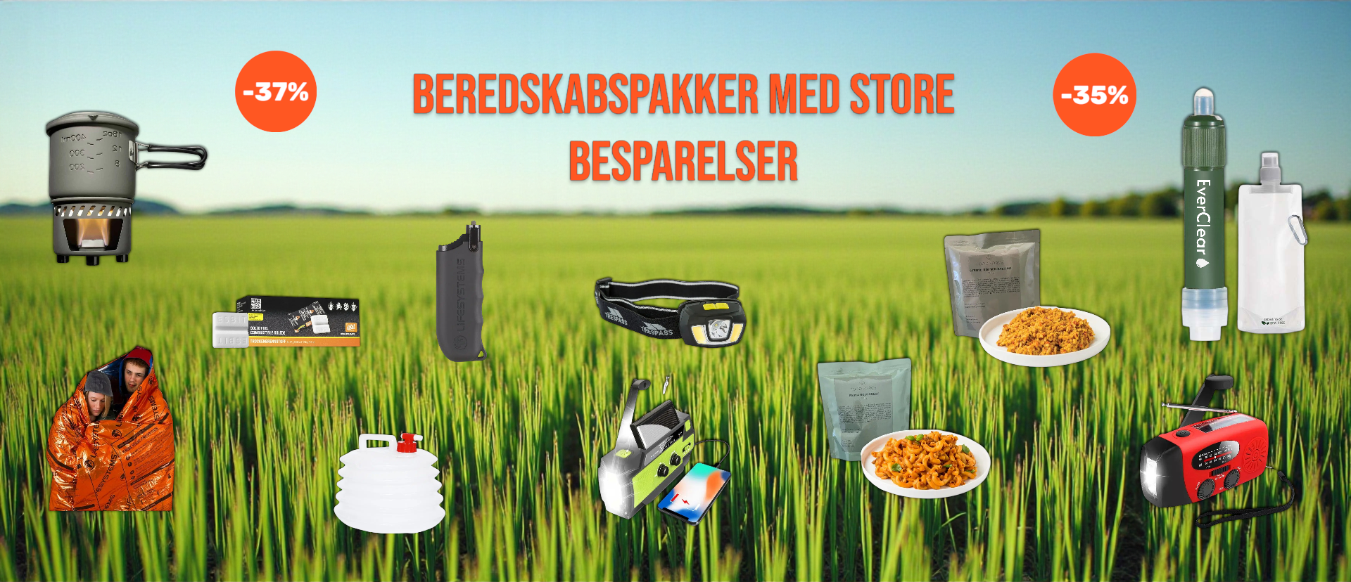 Beredskabspakker forside