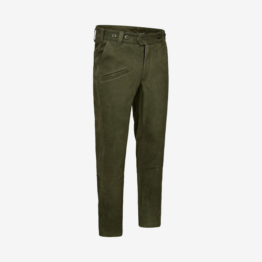 Deerhunter Strasbourg Læderstøvlebukser herre - 50 - Grape Leaf