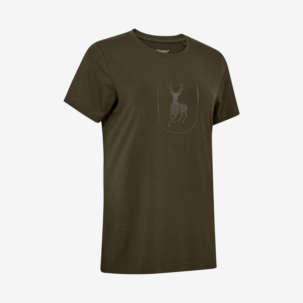 Deerhunter - Lady Bamboo T-shirt (Grøn) - 42