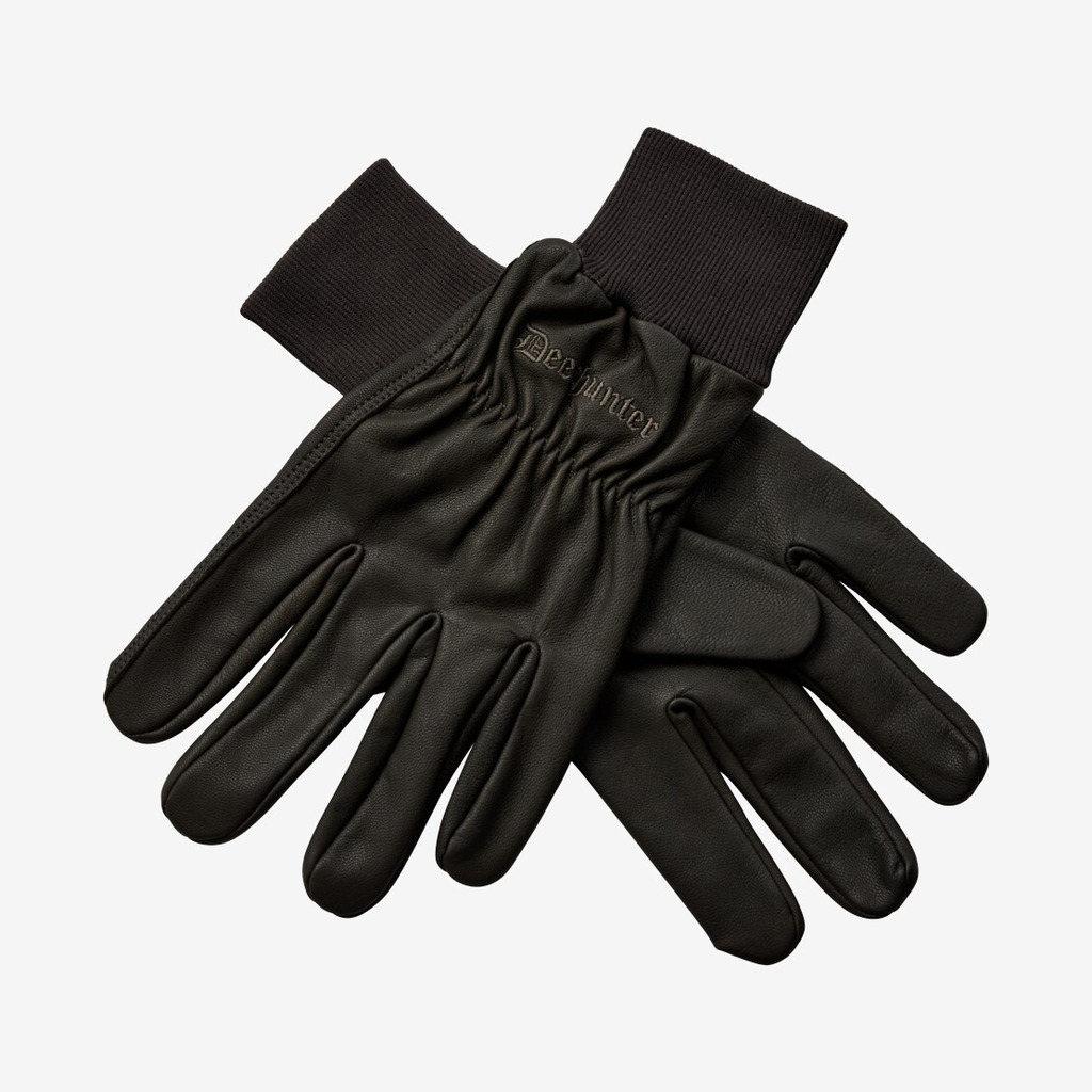 Deerhunter - Læderhandsker (Brun) - XL