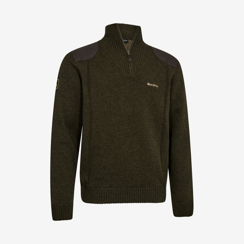 Deerhunter - Finley strik med stormliner (Grøn) - M