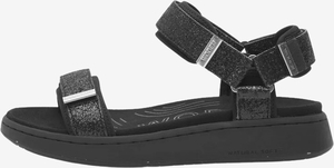 Line Glitter damesandal