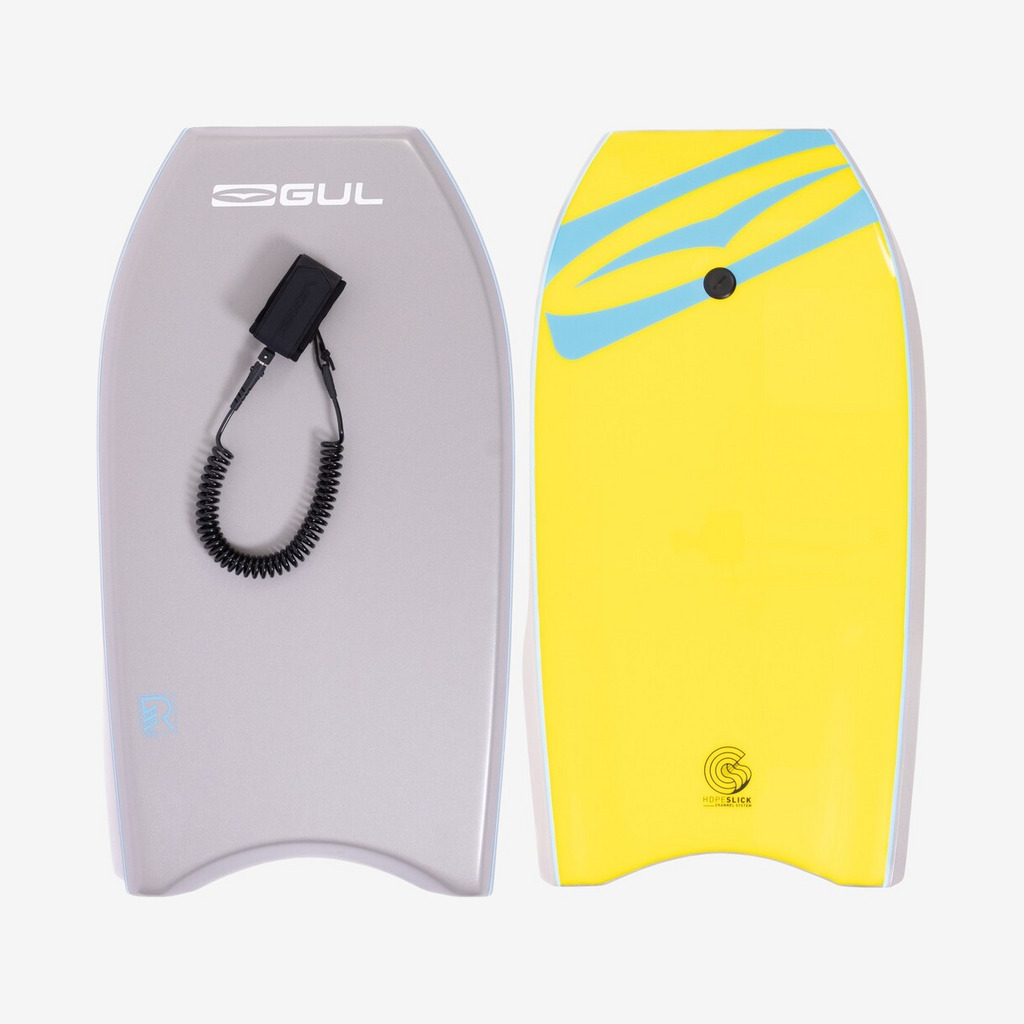 Gul - Response 36" bodyboard (Grå)