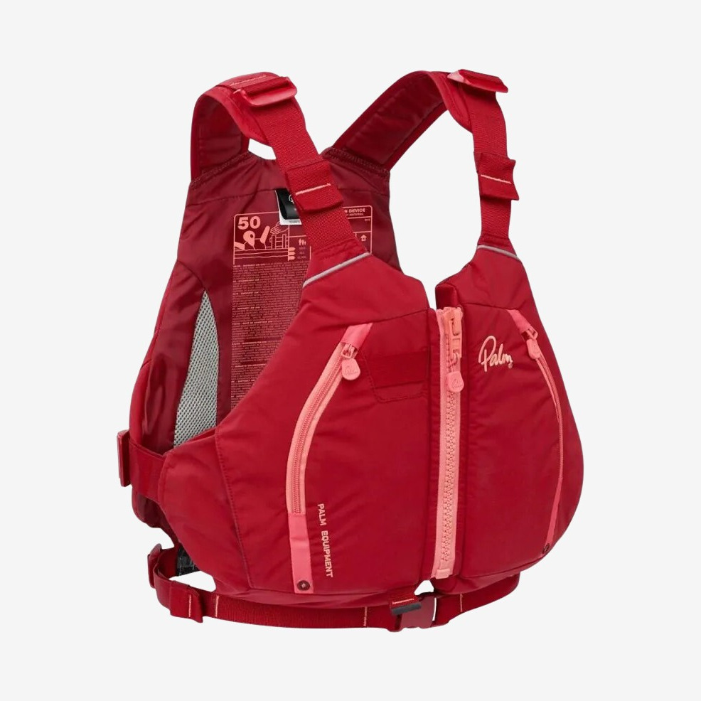 Palm - Peyto redningsvest til damer (Rød) - S/M