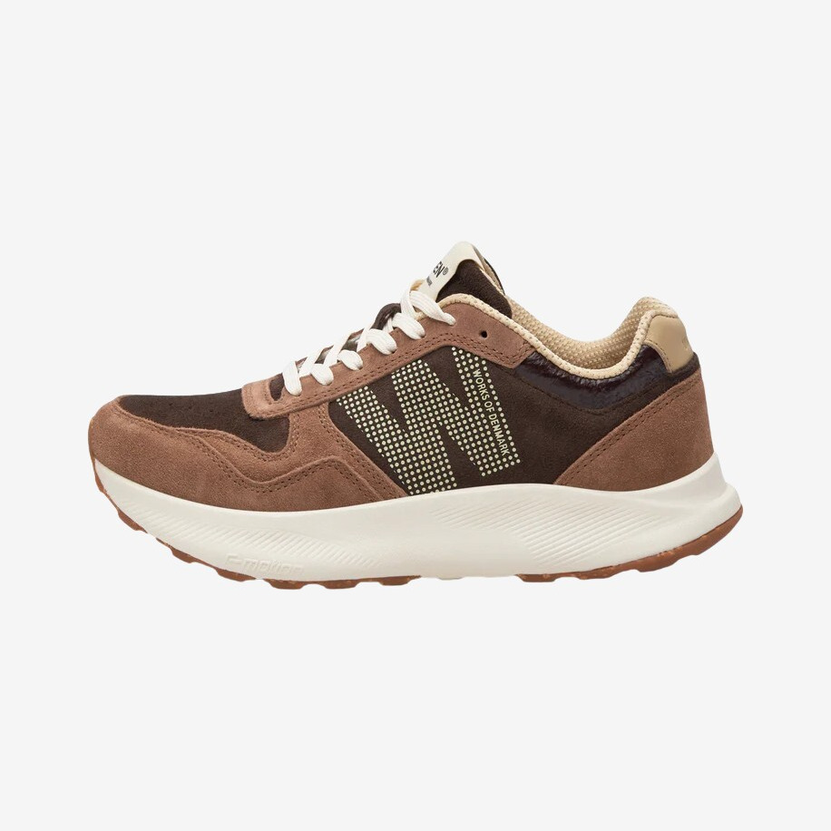 Woden - Mathilde Runner Suede sneaker (Brun) - 37