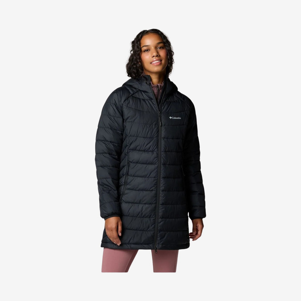 Columbia - Powder Lite II vatteret jakke (Sort) - S